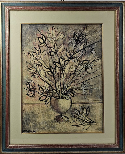 Quadro firmato benvenuti olio - quadro,