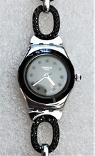 Montre SWATCH "Black Glitter"