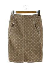 Gonna monogramma Louis Vuitton 38 BEG stampa all over