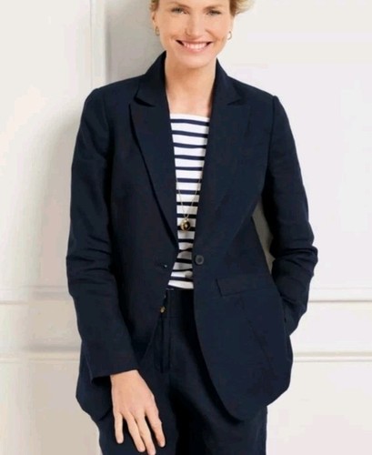 Giacca blazer talbots lino - giacca,