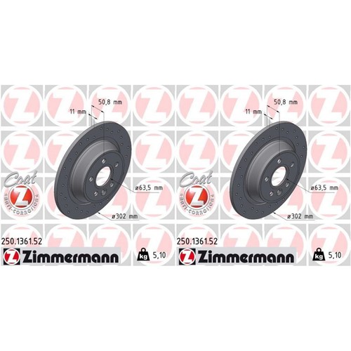 Dischi freno zimmermann - 2,