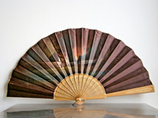 Grande Ventaglio Seta Dipinti