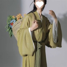 Unisex Hanfu Men Women Couple Matching Song Dynasty Long Robe Female Male Cospla