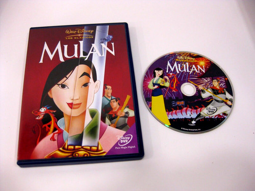 Mulan dvd walt disney - walt,