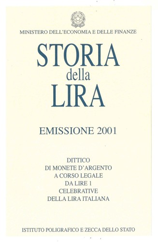 Dittico italia 2001 fdc - italia,