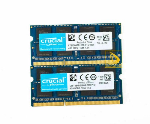 Crucial gb 2rx8 - 8g,