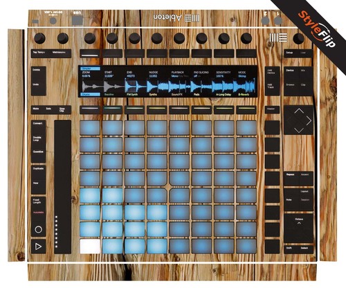 Ableton push skin legno 4 - 2, |