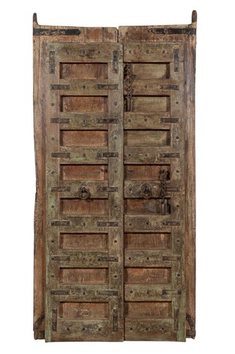 Portone antico legno teak - portone,