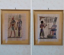 Due Quadri egizi su papiro