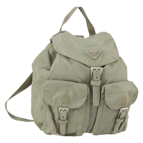 Zaino prada nylon beige - nylon,