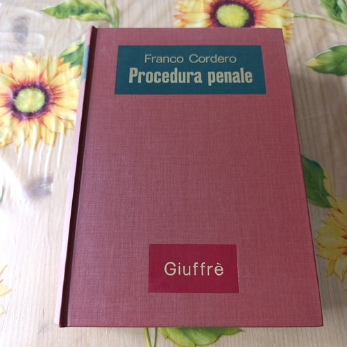 Procedura penale cordero - procedura,
