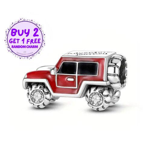 Charm auto fuoristrada rosso