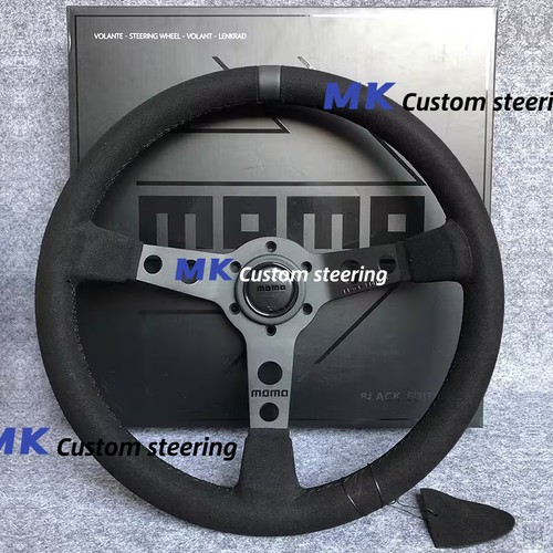 Volante sportivo momo black - volante,