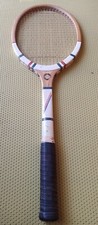 Racchetta tennis legno d'epoca vintage Maxima Torino Suprema da restaurare 