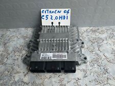 CITROEN C5 2.0 HDI ANNO 2006 CENTRALINA ELETTRONICA MOTORE ECU RICAMBI AUTO