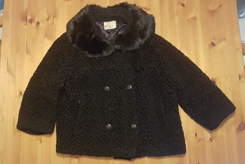 Giacca vintage pelliccia - giacca,
