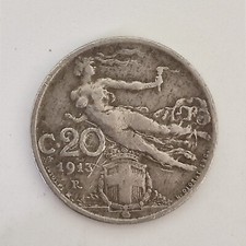 Italia 20 centesimi, 1908-1926 scegli dal menu la moneta [0311]