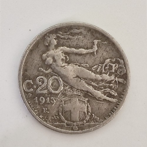 Italia centesimi 1908 1926 - italia, 20