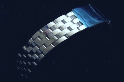 Steel bracelet strap - mm,