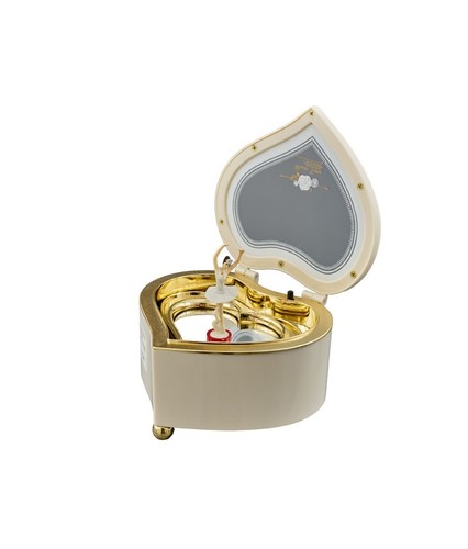 Carillon cuore con - , ballerina