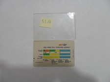 SCHEDE TELEFONICHE FASCA ORARIA PROTOTIPO CATALOGO C&C N° 5213 