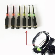 Set 3 pz accessori tiro con l'arco professionali per mirino con perni sostituibi