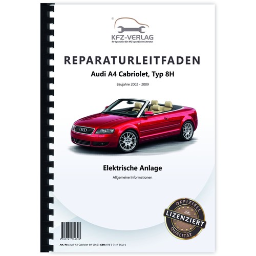 Audi cabriolet - a4, (02-09)