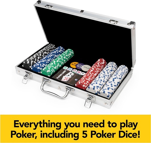 Set poker stile casinò 300