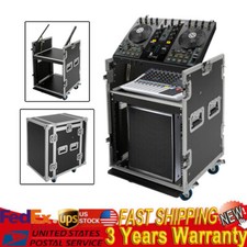 10U PA DJ Rack Road Case w/