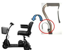 Over The Scooter Cane companion - porta con te il tuo bastone da passeggio!