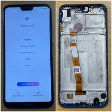 Display Per Huawei P20 Lite ANE LCD Touch Frame Poco Piegato