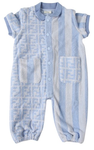 Fendi tuta manica corta con - fendi,
