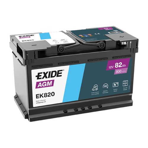 Exide ek820 batteria agm 12v - exide,