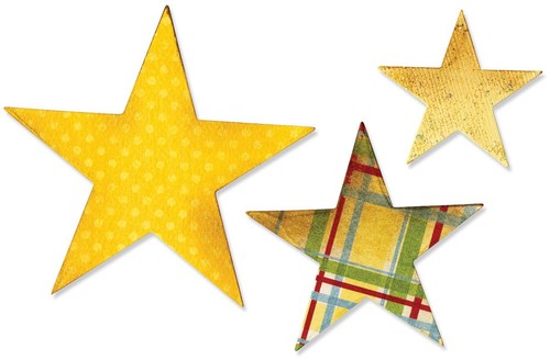 Sizzix bigz die stars fustelle - bigz,