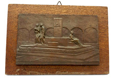 BRONZO SU TAVOLA LEGNO