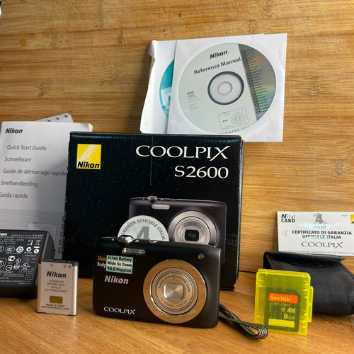 Nikon coolpix s2600 14mp - nikon,