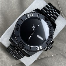 Custom Mod Black NH35 40mm Automatic Watch LEGGI DESCRIZIONE