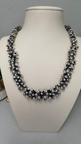 Collana zara nero argento - nero,