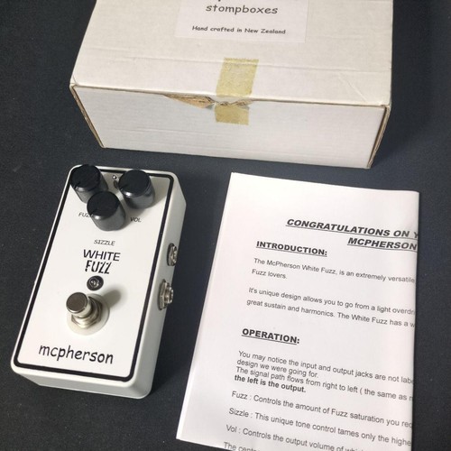 Pedale per chitarra mcpherson - chitarra,