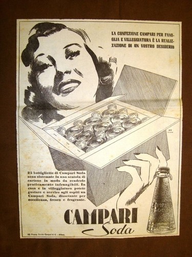 Pubblicità del 1941 campari - del,