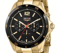 Sector Chronograph Gold Plated