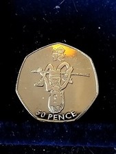 INGHILTERRA 50 PENCE OLIMPIADI LONDRA 2011 SALTO IN ALTO CIRCOLATA