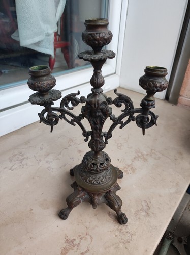 Antico candelabro antiquariato - antico,