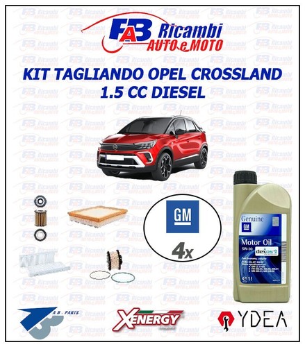 Kit tagliando opel - tagliando, crossland