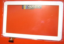 TOUCH SCREEN + VETRO per ARCHOS 101 COPPER AC101CV 3G 10,1 BIANCO TABLET DISPLAY