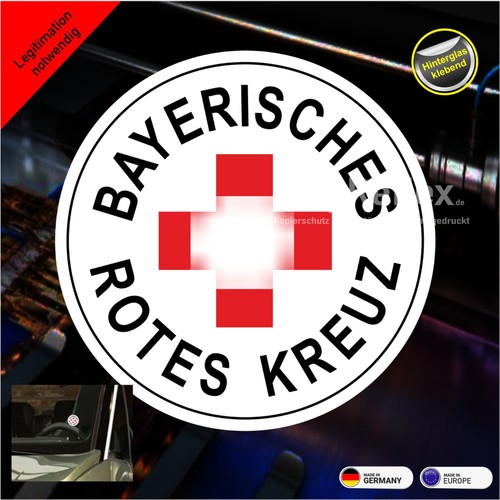 Adesivo brk croce - croce, rossa