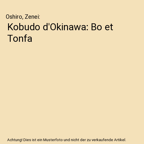 Kobudo okinawa et tonfa - bo,
