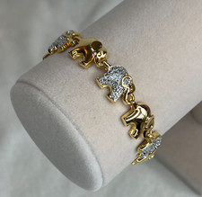 Bracciale elefante in oro