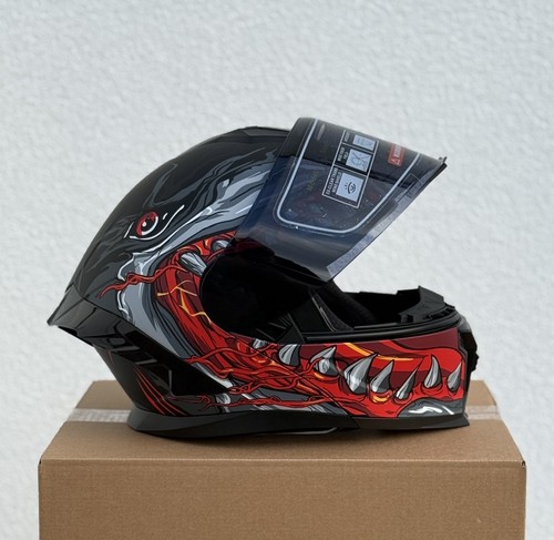 Casco integrale red venom - casco,