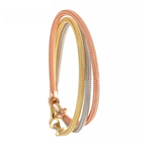 Bracciale oro bianco - bracciale,